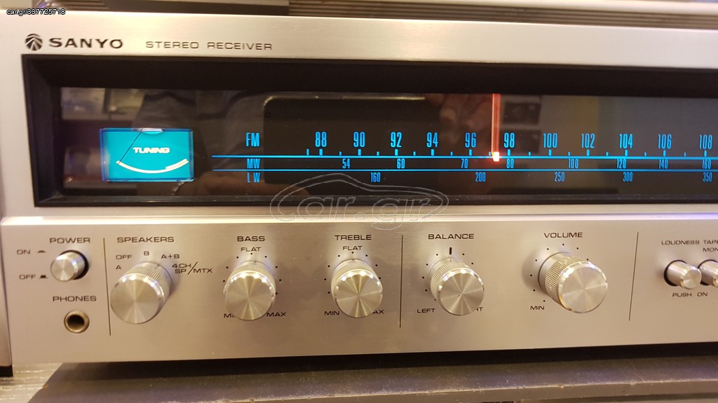 SANYO- STEREO RECEIVER
