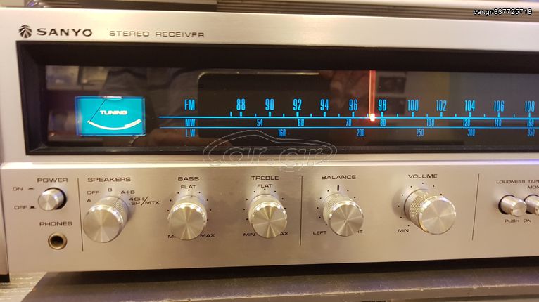 SANYO- STEREO RECEIVER