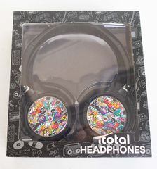 I-Total Ενσύρματα On Ear Παιδικά Ακουστικά Μαύρα