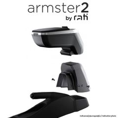 CHEVROLET AVEO 2006-2011 ΟΛΟΚΛΗΡΩΜΕΝΟΣ ΤΕΜΠΕΛΗΣ ARMSTER 2 ΜΕ ΑΠΟΣΠΩΜΕΝΗ ΤΣΕΠΗ ΑΠΟ ΠΛΑΣΤΙΚΟ ΚΑΙ ΔΕΡΜΑΤΙΝΗ ΣΕ ΑΣΗΜΙ/ΧΡΥΣΟ ΠΛΑΙΣΙΟ ΚΑΙ ΜΑΥΡΟ ΧΡΩΜΑ ΜΕ ΑΝΤΑΠΤΟΡΑ ΤΟΠΟΘΕΤΗΣΗΣ RATI - 1 ΣΕΤ (V01689/RT + V0156