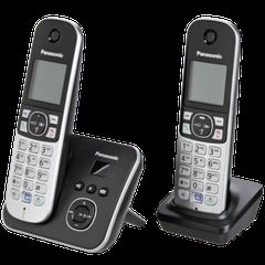 ΑΣΥΡΜΑΤΟ ΤΗΛΕΦΩΝΟ PANASONIC KX-TG6822 ΜΑΥΡΟ
