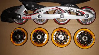 Rollers ROCES με 2 set ροδες No 46-thumb-9