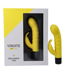 FLUO SILICONE RECHARGEABLE RABBIT VIBRATOR