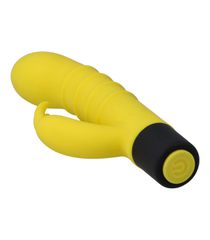 FLUO SILICONE RECHARGEABLE RABBIT VIBRATOR-thumb-2
