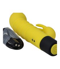 FLUO SILICONE RECHARGEABLE RABBIT VIBRATOR-thumb-5
