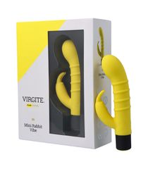 FLUO SILICONE RECHARGEABLE RABBIT VIBRATOR-thumb-1