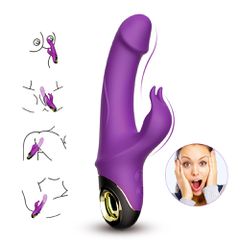 Rabbit Vibrator Meteror purple-thumb-9