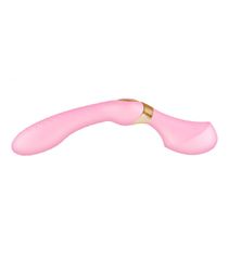 SHUNGA VIBRATOR MASSAGER ZOA USB PINK-thumb-1