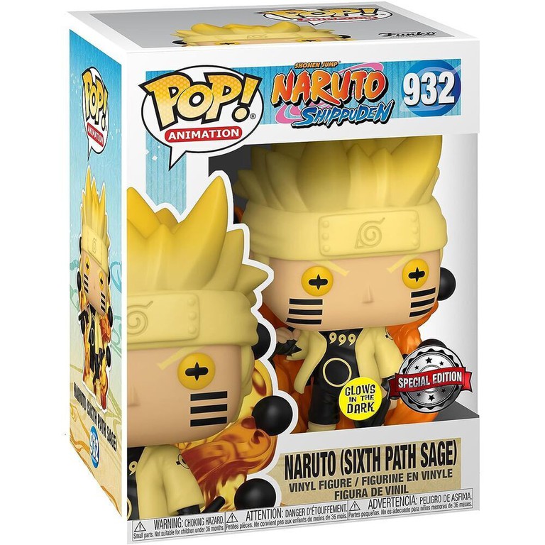 POP figure Naruto Naruto Six Path Sage Glow