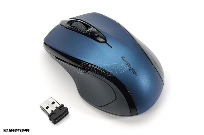 Kensington Pro Fit Wireless Mouse - Mid Size - Sapphire Blue