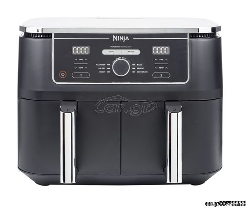 Ninja AF400EU fryer Double 9.5 L Stand-alone 2470 W Hot air fryer Black