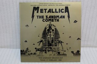 Metallica-The Sandman Cometh-Limited Edition On Inca Gold Vinyl-ΝΕΑ ΤΙΜΗ!!!