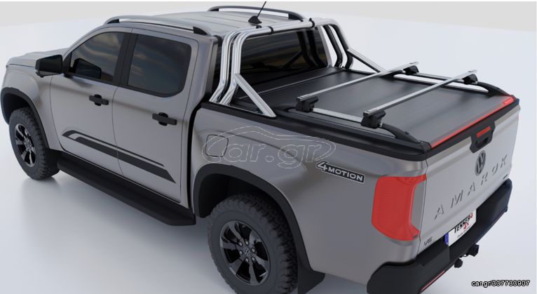 Tessera Roll+ ρολό καπάκι σε Μαύρο Ματ Volkswagen Amarok 2023+