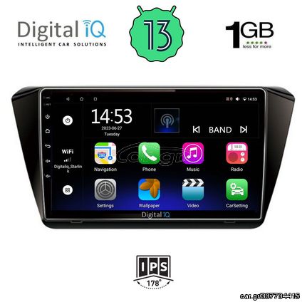 DIGITAL IQ RSA 1605_GPS (10inc) MULTIMEDIA TABLET OEM SKODA SUPERB mod. 2015>