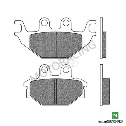 ΤΑΚΑΚΙΑ ΜΠΡΟΣΤΑ ADLY ATV 320 15'16' / KYMCO Maxxer 300 06'-13' / MXU 300 06'-11' NEWFREN (FD0383BT1)