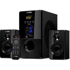 SVEN MS-2050 ΗΧΟΣΥΣΤΗΜΑ 2.1 55W ΜΕ DIGITAL MEDIA PLAYER ΚΑΙ BLUETOOTH ΜΑΥΡΟ