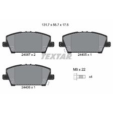Σετ τακάκια, δισκόφρενα εμπρός HONDA CIVIC 2006-2015