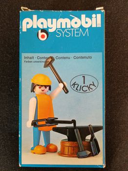 PLAYMOBIL 3370 BLACKSMITH (1977)