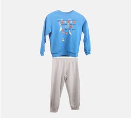 Παιδικές πυτζάμες halloween gamer μπλε γκρι Joyce 2376114 για αγόρια (6-14 ετών)