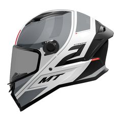 Κράνος MT Stinger 2 ECE 22.06 Poun B2 γκρι/άσπρο ματ