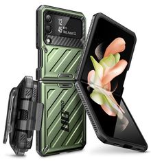 SUPCASE® Unicorn Beetle 360° Pro: Θήκη Samsung Galaxy Z Flip4 5G με Πρόσοψη Οθόνης, Κλιπ Ζώνης και Πιστοποίηση Αντοχής MIL-STD 810G-516.6 - Guldan