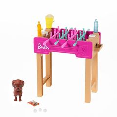 Barbie - Football Table and Pet Mini Playset (GRG77) / Toys