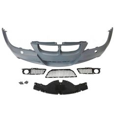 Front Bumper BMWE90 / E91 2005-2008 M-Tech Type Washer-thumb-2