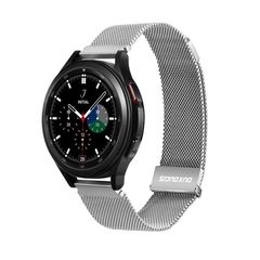 Μπρασελέ μαγνητικό Dux Ducis Wristband για Samsung Galaxy / Huawei / Honor Watch 22mm (Milanese Version) ασημί