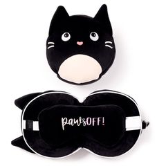 Resteazzz Fine feline cat travel pillow eye mask
