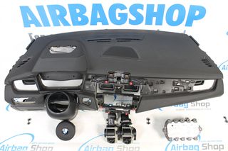 Σετ αερόσακου - Δερμάτινο M ταμπλό με HUD και ηχεία BMW 2 σειράς F45 F46 Active Tourer (2013-σήμερα)