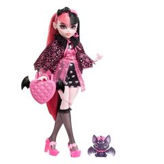 Monster High - Doll with Pet - Draculaura (HHK51) / Toys