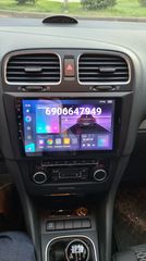 ΟΘΟΝΗ (VW GOLF 6 2008-2012) 9' ΙNΤΣΩΝ. ANDROID 12'  WIFI GPS BLUETOOTH ΤΗΛΕΟΡΑΣΗ YOUTUBE PLAY STORE MP3 USB RADIO VIDEO MIRROR LINK