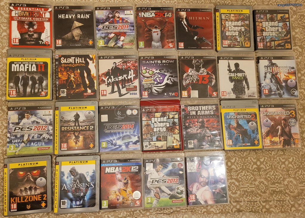 23 παιχνίδια για ps3