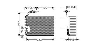 ΨΥΓΕΙΟ ΕΒΑΠΟΡΕΤΑΣ A/C AIR CONDITION FIAT DUCATO 2.0 DIESEL ΜΟΝΤΕΛΟ 1994--> ΚΑΙΝΟΥΡΓΙΟ!