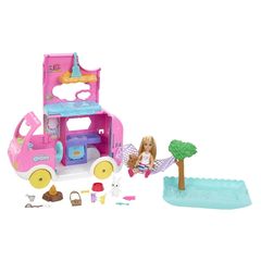 Barbie - Chelsea Camper (HNH90) / Toys