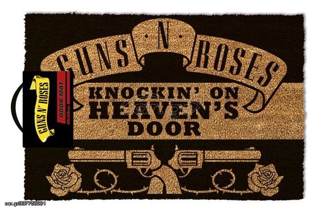 Guns N' Roses Doormat Knockin' On Heaven's Door 40 x 57 cm