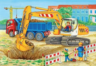 Ravensburger - Hard At Work 2x12p - 07616-thumb-3
