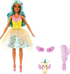Barbie - Touch of Magic Fairytale Doll Teresa with Bunny (HLC36) / Toys