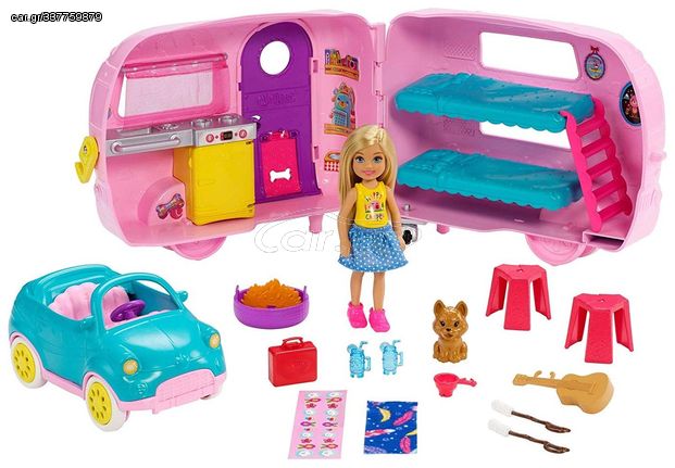 Barbie - Chelsea Transforming Camper (FXG90) / Toys