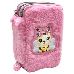 Tinka - Triple Pencilcase - Bee Rosa (8-804205) / Toys
