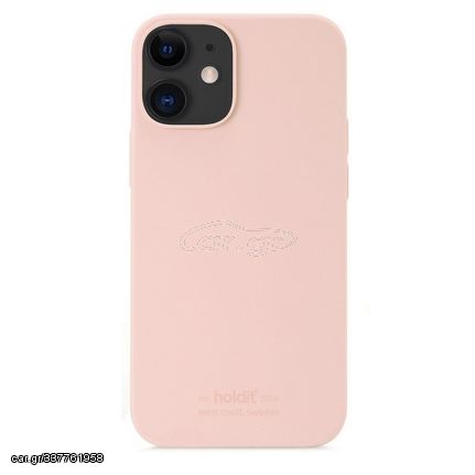 Θήκη σιλικόνης Holdit® για iPhone 12 mini Blush pink (Ροζ)