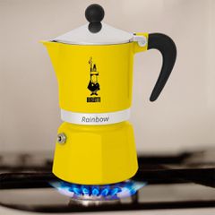 Coffee maker BIALETTI RAINBOW 6TZ 300 ml Yellow-thumb-1