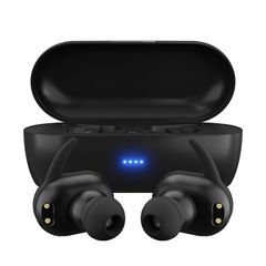 MAXELL MINI DUO Wireless in-ear headphones with charging case Black