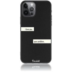 Θήκη για iPhone 12 Pro I Love You. Your Problem. - Soft TPU