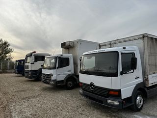 Φορτηγά Μεταφοράς Ποτών Mercedes-Benz 2001 Atego 815 κουρτίνα 5,20-thumb-1