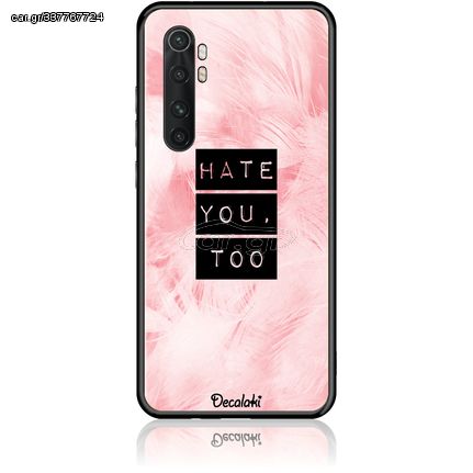 Θήκη για Xiaomi Mi Note 10 Lite Hate You Too Sweetie