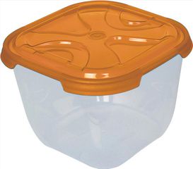 ΦΑΓΗΤΟΔΟΧΕΙΟ ΤΕΤΡΑΓΩΝΟ FRESCO ΠΟΡΤΟΚΑΛΙ 3L CYCLOPS 003301869ΠΟΡ