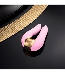 SHUNGA VIBRATOR MASSAGER AIKO USB PINK-thumb-1