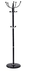 Καλόγερος "LILA" μεταλλικός περιστρεφόμενος με μαρμάρινη βάση σε χρώμα μαύρο Φ38x176 Βάρος (kg): 12 Πλάτος στημένο:
