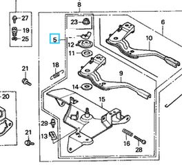 Συγκρότημα ελέγχου γεννήτριας Honda (16570ZE2W00) Honda Control Assembly